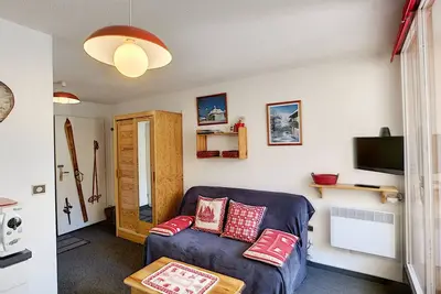 Image de Joli 2 pièces 4 pers, 24m², pied des pistes et commerces, Les Bruyères, Les Menuires