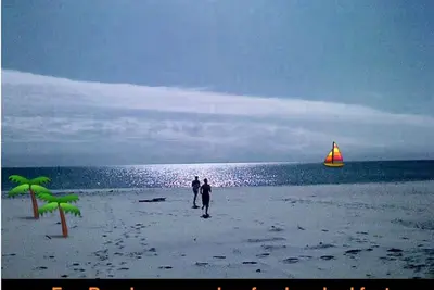 Image de Vue sur la plage, 4 chambres, 2 salles de bains, 7 lits, 13 couchages