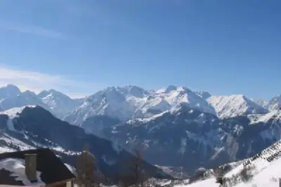 Image de Vaste appartement de 65 m² avec belle vue sur montagne à l’Alpe d’Huez