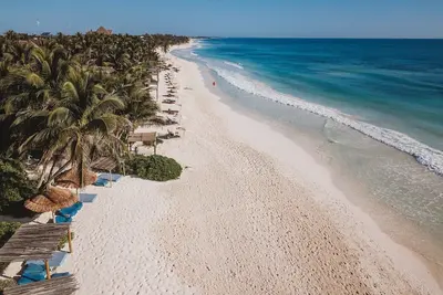 Image de Casa Bonita - Belle maison sur la plage de Tulum.