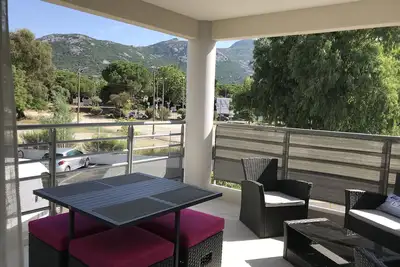 Image de Appartement climatisé dans résidence sécurisée à 100m de la plage