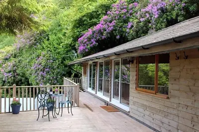 Treetops, les animaux de compagnie, avec un jardin à Woody Bay, Ref 988920