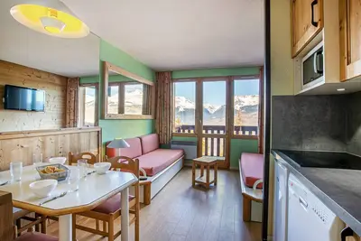 Image de Studio cosy à La Plagne, proche pistes - animaux admis
