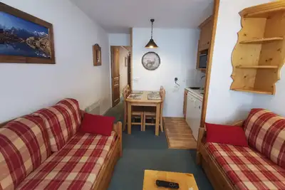 Image de Appartement cosy à Méribel Mottaret, idéal ski et famille