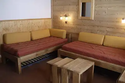 Image de Appartement au pied des pistes avec balcon et casier Ă ski, non-fumeur