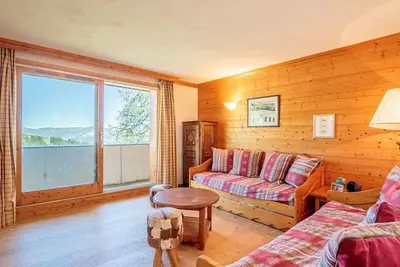 Image de Appartement cosy 3 pièces, piscine, sauna, hammam, à 100m des pistes, parking couvert inclus