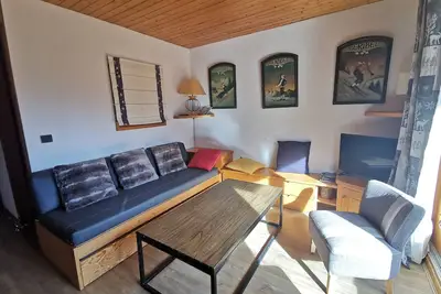 Image de Appartement cosy avec accès direct aux pistes à Méribel