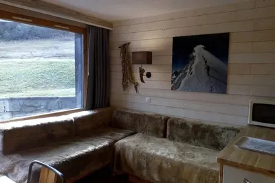 Image de Appartement Méribel au pied des pistes avec balcon, casier à skis et Wifi