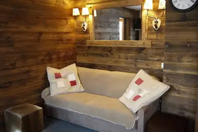 Image de Appartement 2 chambres avec mezzanine, piste skis aux pieds