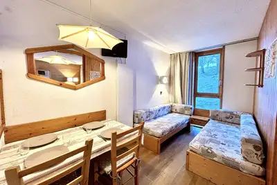 Image de Studio divisible, 4 pers, Parking souterrain, La Plagne