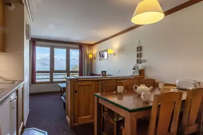 Image de Appartement cosy 3 pièces 6 pers, La Plagne, ski aux pieds