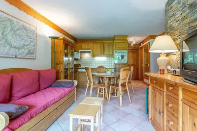 Image de Appartement 2 chambres avec balcon et casier à skis à Méribel