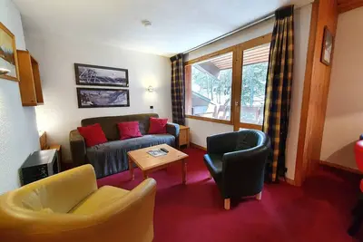 Image de Duplex 6 pers avec balcon aux Coches, proche pistes et commerces