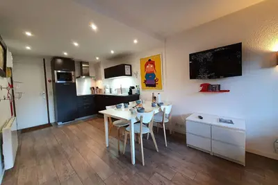 Image de Appartement cosy à La Plagne - 4 pers, balcon, animaux admis