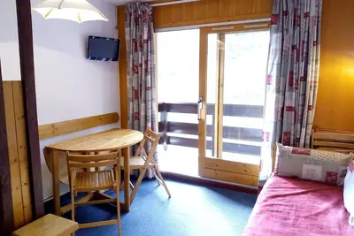 Image de Appartement cosy 4 couchages à Méribel, bord de pistes
