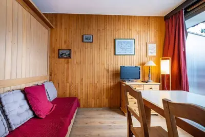 Image de Studio confortable à Méribel Mottaret, proche pistes, avec casier à skis