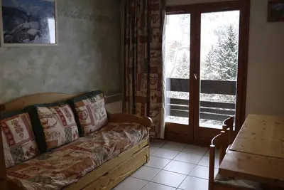 Image de Méribel Mottaret: Apt 6 pers, balcon, casier skis, ascenseur, animaux admis