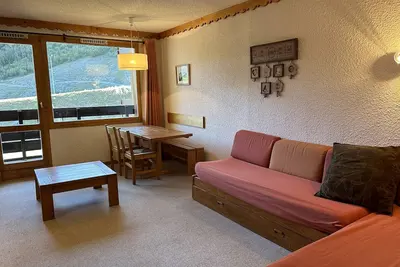 Image de Méribel Mottaret : Appart. Confortable 2 Ch, Balcon, Ski-In/Ski-Out