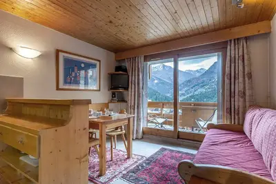 Image de Charmant appartement avec balcon, Wifi et ascenseur à Méribel