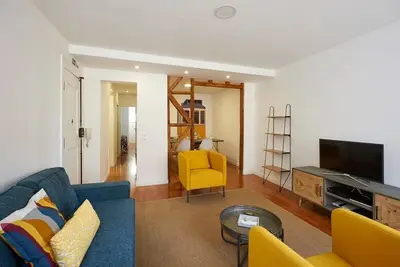 Bica 2 Br moderne et typique, 5 personnes - près de Bairro Alto et Cais do Sodré