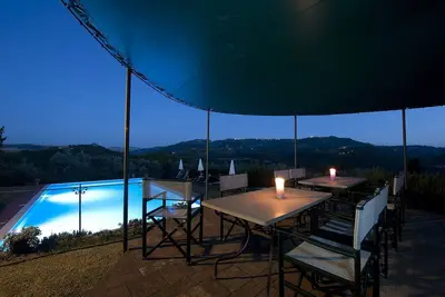 Image de Merveilleuse maison de vacances privée avec climatisation, Wifi, piscine privée, Tv, patio