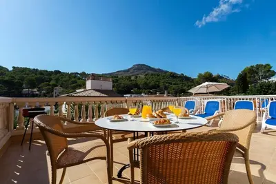 Image de Appartement de vacances, balcon, 2 chambres à coucher, 2 salles de bain, max. 5 personnes, Wifi, piscine commune