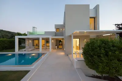 Image de Eco Villa Gonia avec jardin et piscine à 8 km de Réthymnon (ville) c