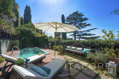 Image de Villa privée Positano avec piscine et vue sur la mer