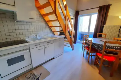 Image de Charmant duplex 6 pers. au pied des pistes avec balcon et mezzanine - Les Menuires