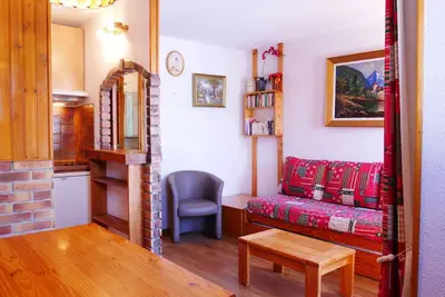 Image de Appartement 2 pièces pour 5 pers. à Montchavin, proche commerces et pistes, balcon exposé sud/ouest