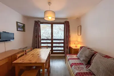 Image de Studio confortable 3 pers, proche pistes, quartier calme des Menuires