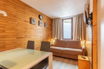 Image de Studio rénové au cœur de Plagne Bellecôte, 4 pers, balcon, proche télécabine
