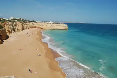 Image de Bord de mer, dominant l’océan, sur les plus belles plages d'Algarve. Wifi gratuit