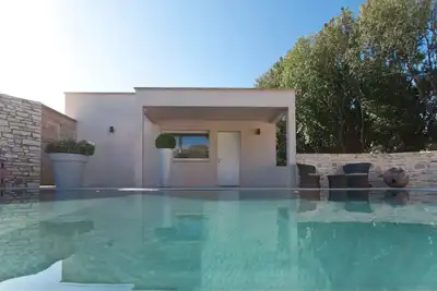 Image de Villa de caractère en pierres de Bonifacio-piscine chauffée-