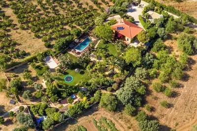 Image de Authentique villa portugaise, superbe jardin tropical et grande piscine.