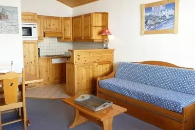 Image de Appartement 2 Pièces avec Grande Terrasse Sud - Proche Pistes et Commerces - 3* pour 4 Pers.
