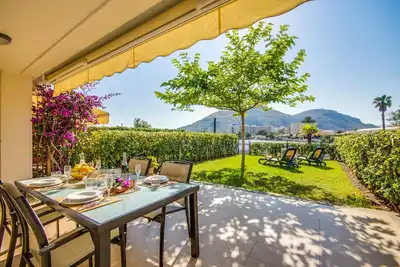 Maison Tarongina avec vue sur la montagne à Alcudia