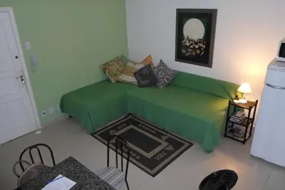 Image de Saison de studio de la rivière de la zone sud près du Christ, de Copacabana et de Morro da Urca