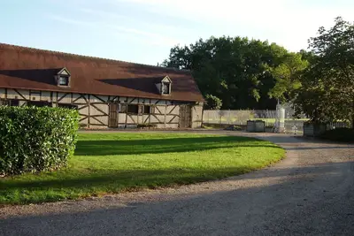 Image de Longère du Xviii ème, pleine campagne, 10 personnes, piscine privée,