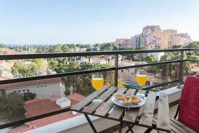 Image de Appartement de luxe 2 chambres avec piscine pour 4 personnes - Vue panoramique de Cascais