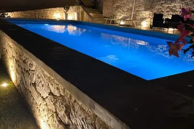 Image de Maison\/villa 16\/18 Lits 250 mt de la me, 4 Chambres Climatisation, 1 Cuisine