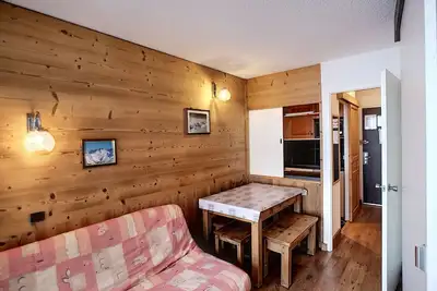 Image de Appartement 2 pièces 5 pers, balcon sud-est, au pied des pistes, Les Menuires, Résidence Le Génépi