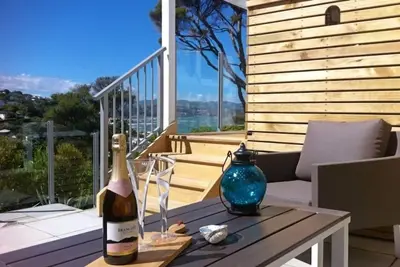 Image de Aspen Cottage - Cottage élégant avec vue sur la mer