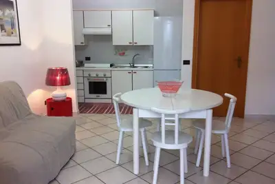 Maison mitoyenne dans une résidence calme à 200 mètres de la mer, 4/5 places