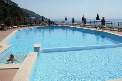 Image de Belview Positano, 2 chambres, balcon, panorama impressionnant, wi-fi gratuit, parking