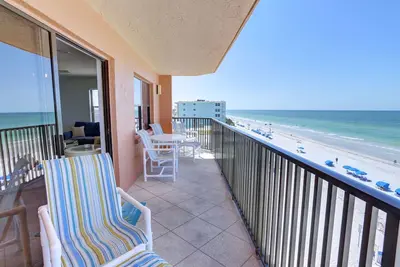 Image de Emerald Isle # 502 - Vues directes sur le Golfe depuis un balcon privé / Emplacement génial!