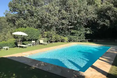 Image de Maison de vacances privée avec piscine, Wifi, Tv, patio, vue panoramique, parking, près de Lucques