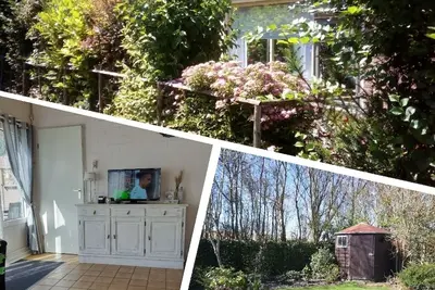 Bungalow de vacances près de la plage de la mer du Nord. Incl. faire du vélo
