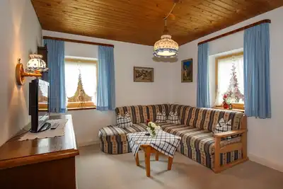 Image de Ferienhaus (100qm), Balkon und Terrasse, Küche extra, 2 Schlaf- und 1 Wohn-/Schlafzimmer, max 7 Personen