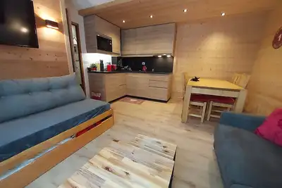 Image de Appartement 2 pièces à Valmorel, proche pistes et commerces, équipé, wifi, non-fumeur